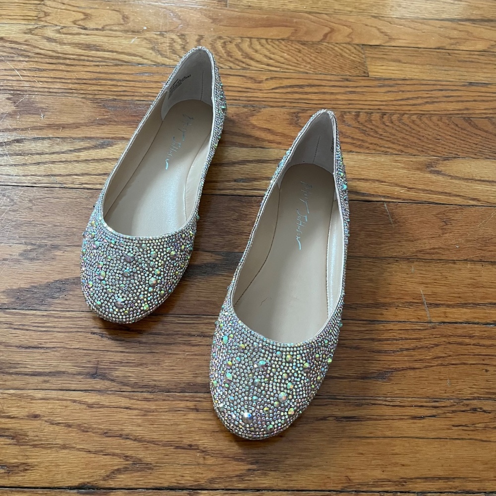NWOT Betsey Johnson Brigs Ballet Flats - Picture 2 of 7